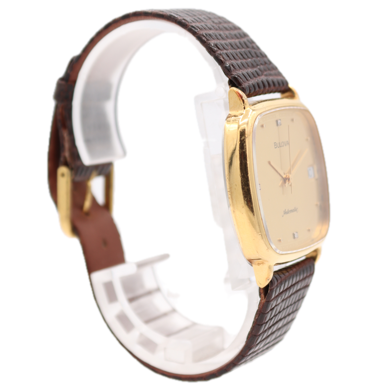 Bulova Square Date E-12399 1982
