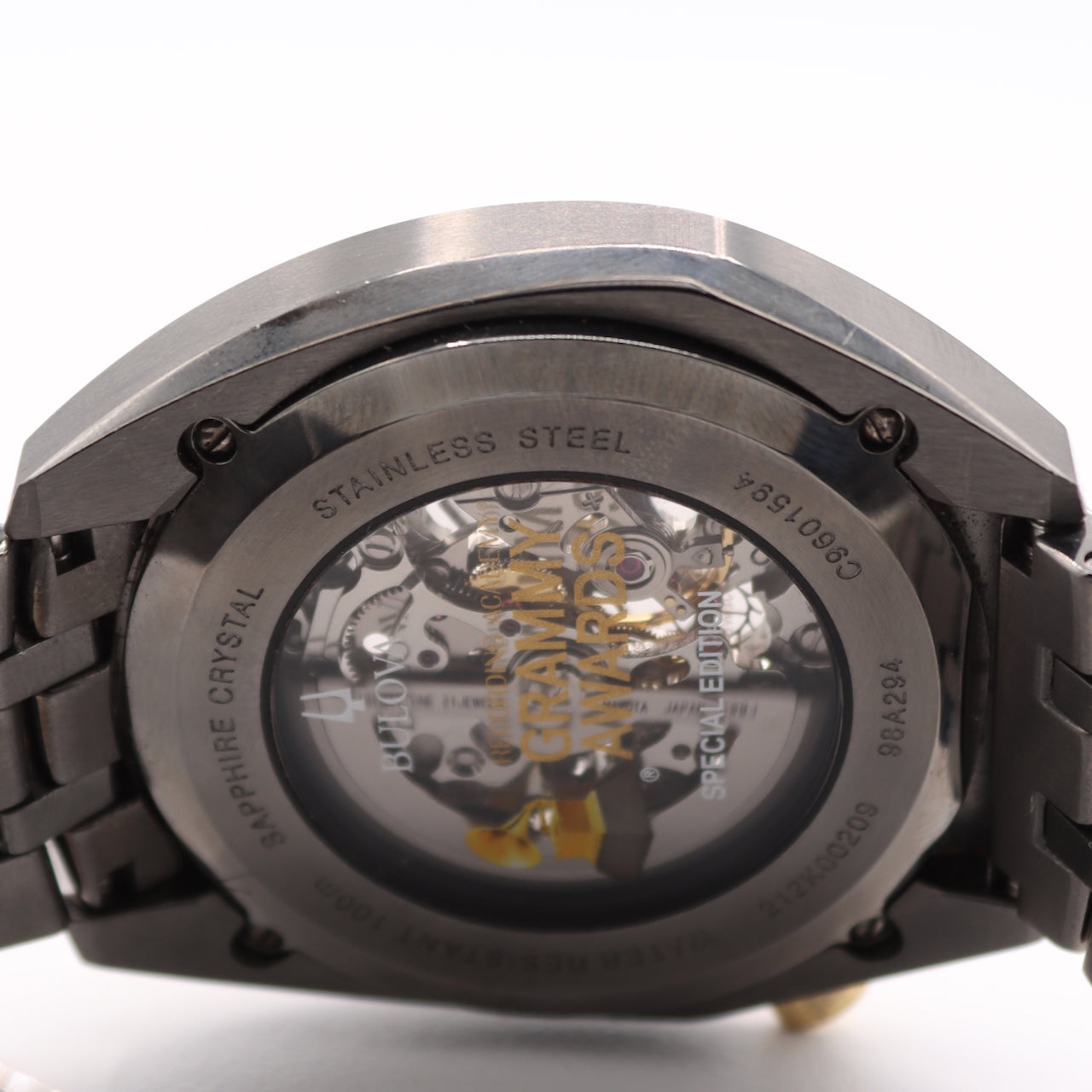 Bulova Grammy Skeleton 98A294