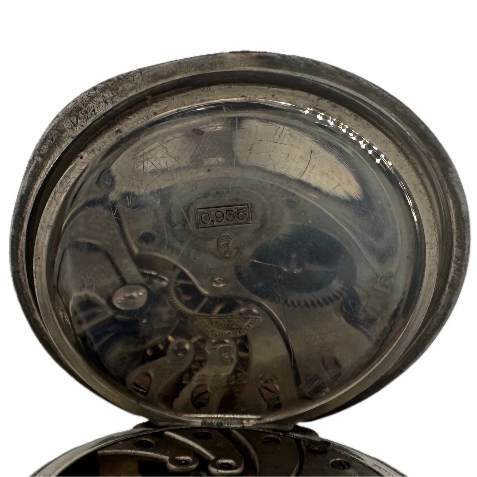 Longines Repousse Female Portrait 1890