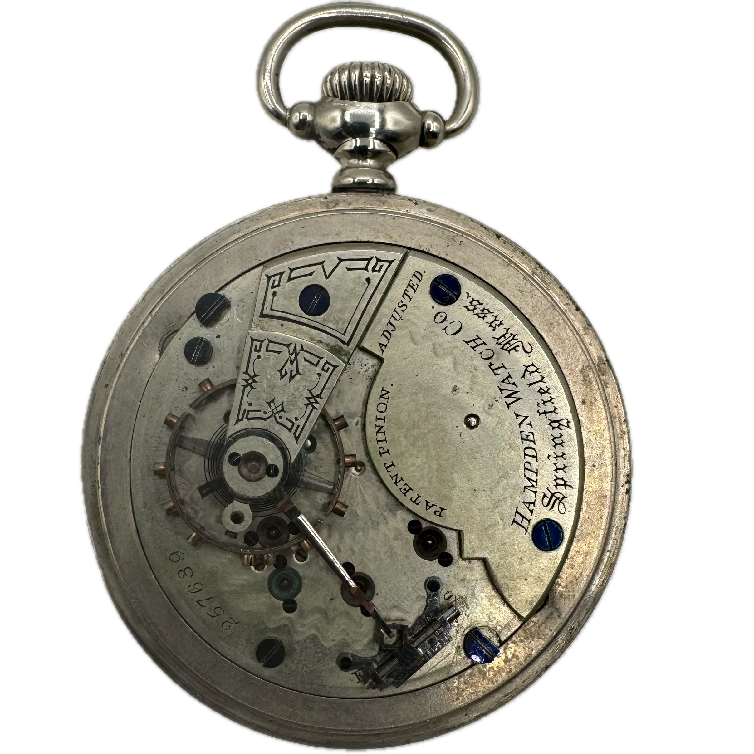 Hampden Watch Co. Smooth Bezel 1883