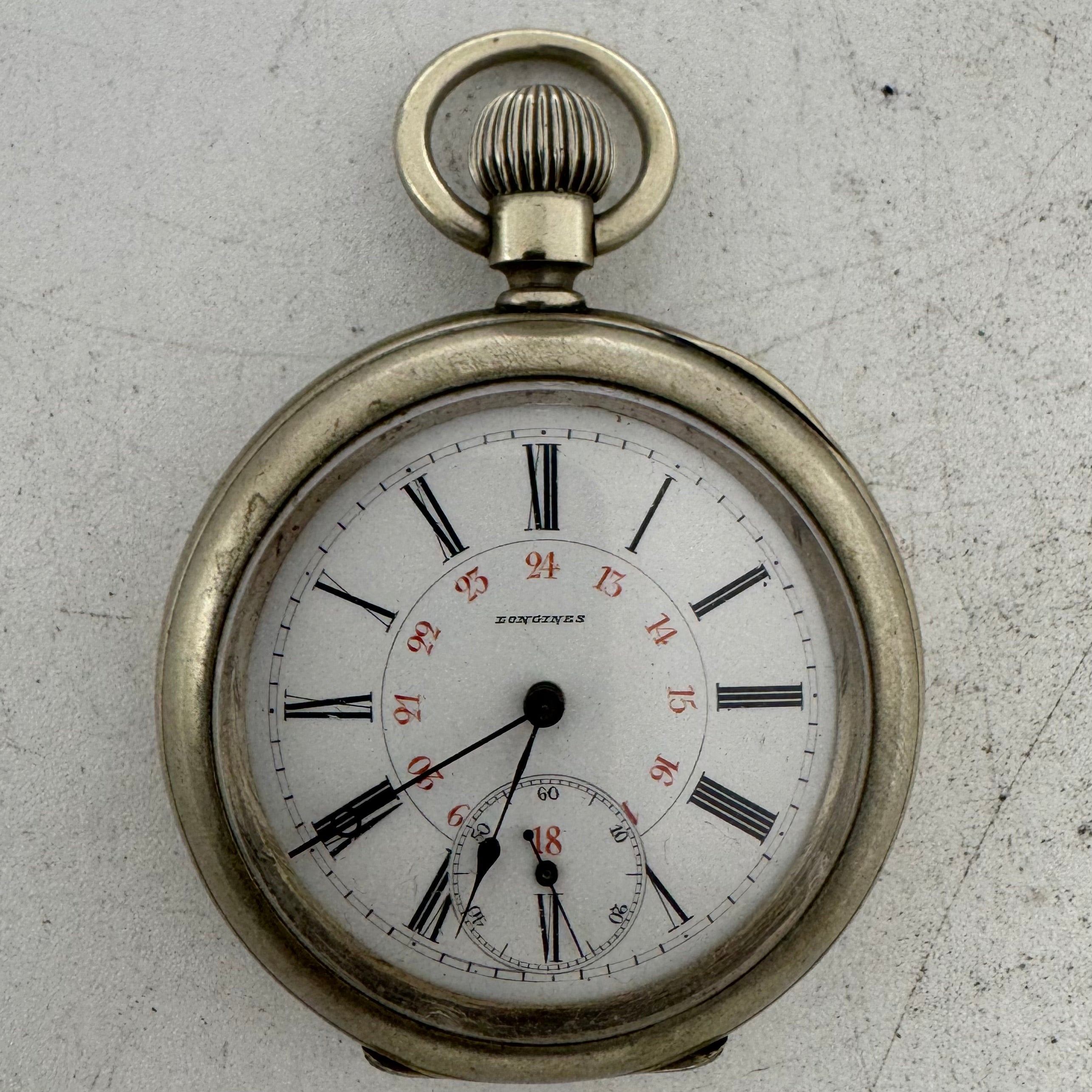 Longines Single Sunk 24Hr Dial 1882