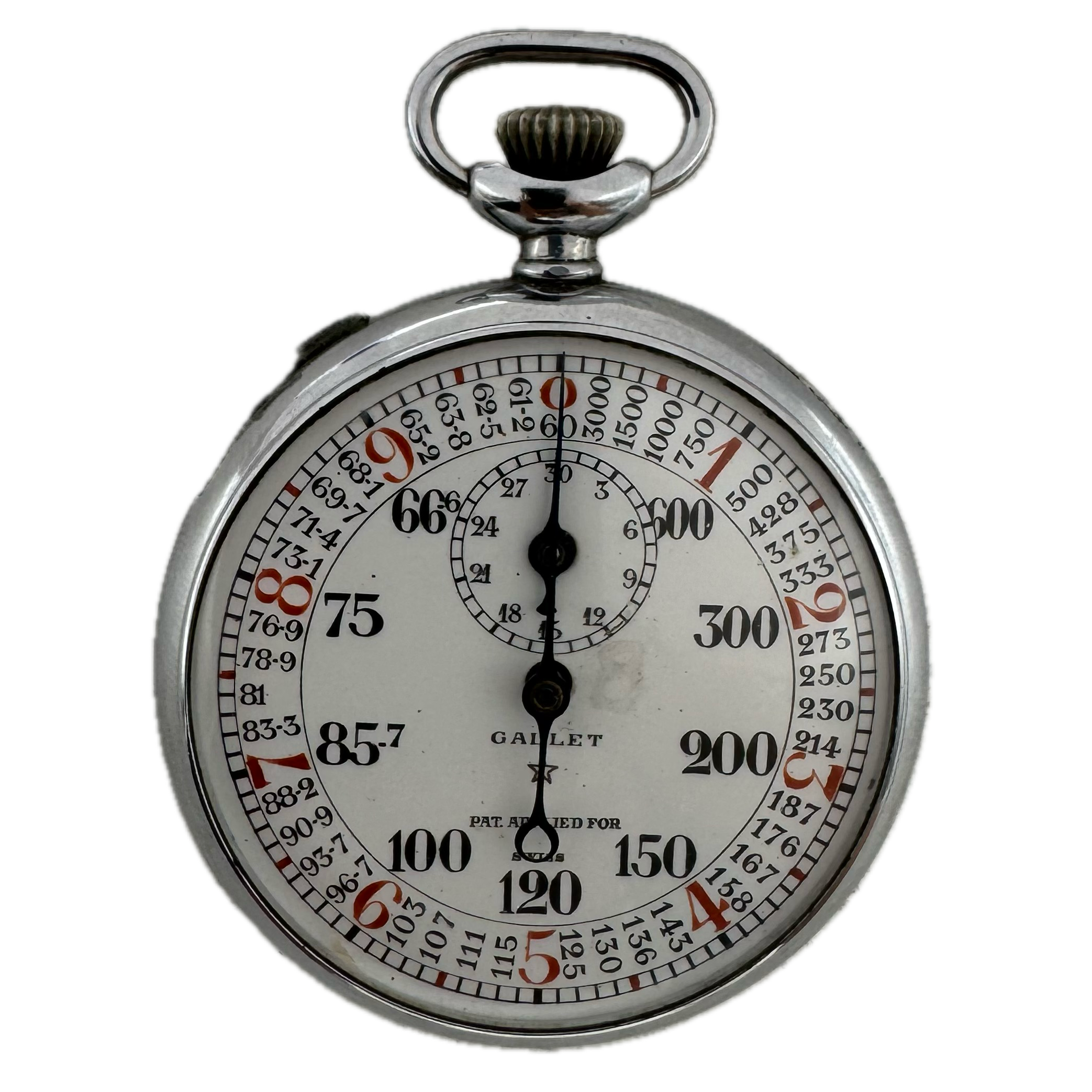 Gallet Multi Scale Dial Stopwatch