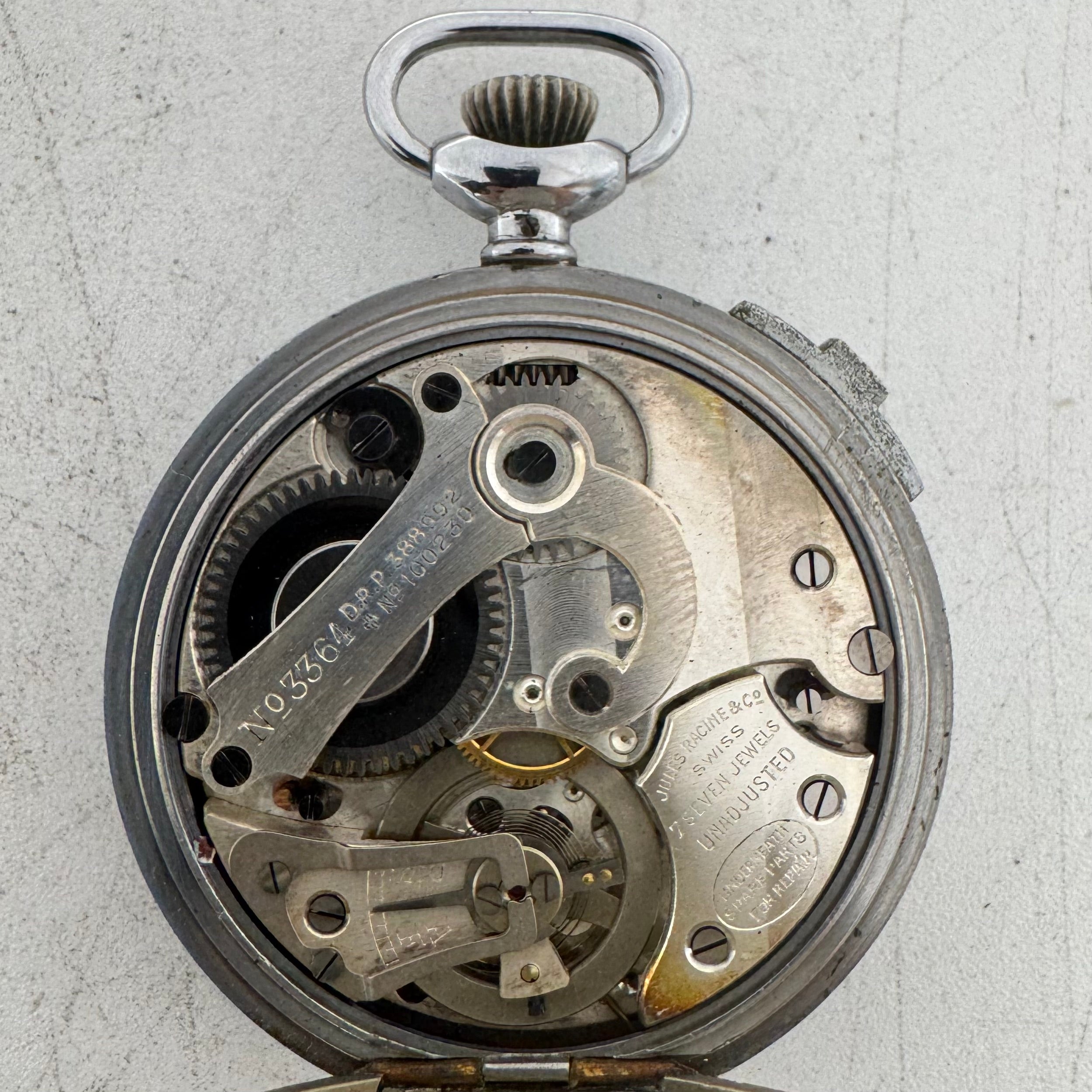Gallet Multi Scale Dial Stopwatch