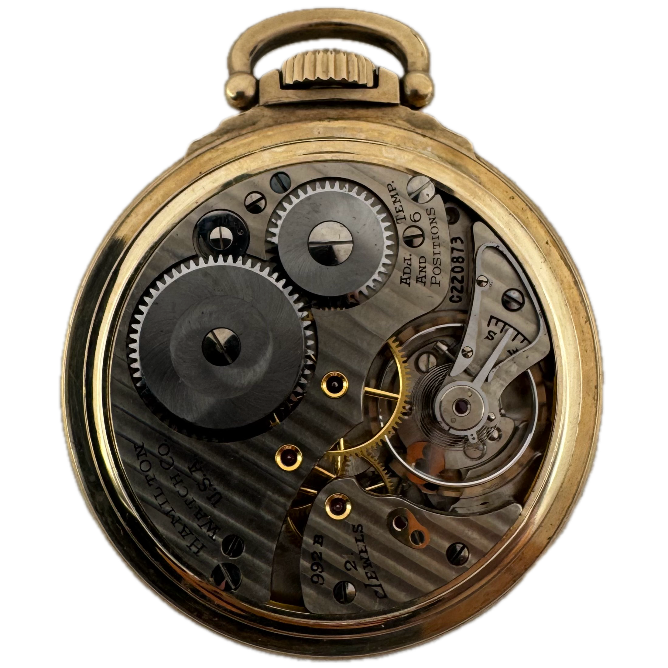 Hamilton Boxcar Dial Railway Special 1948