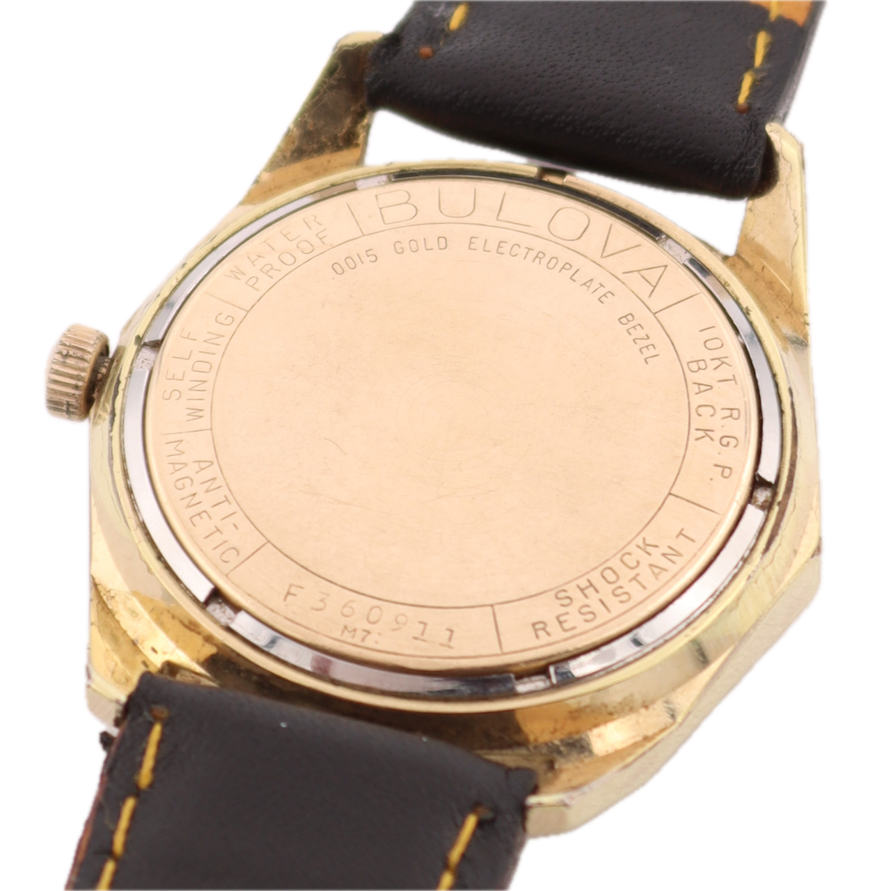 Bulova Sunburst Dial 2814 1967