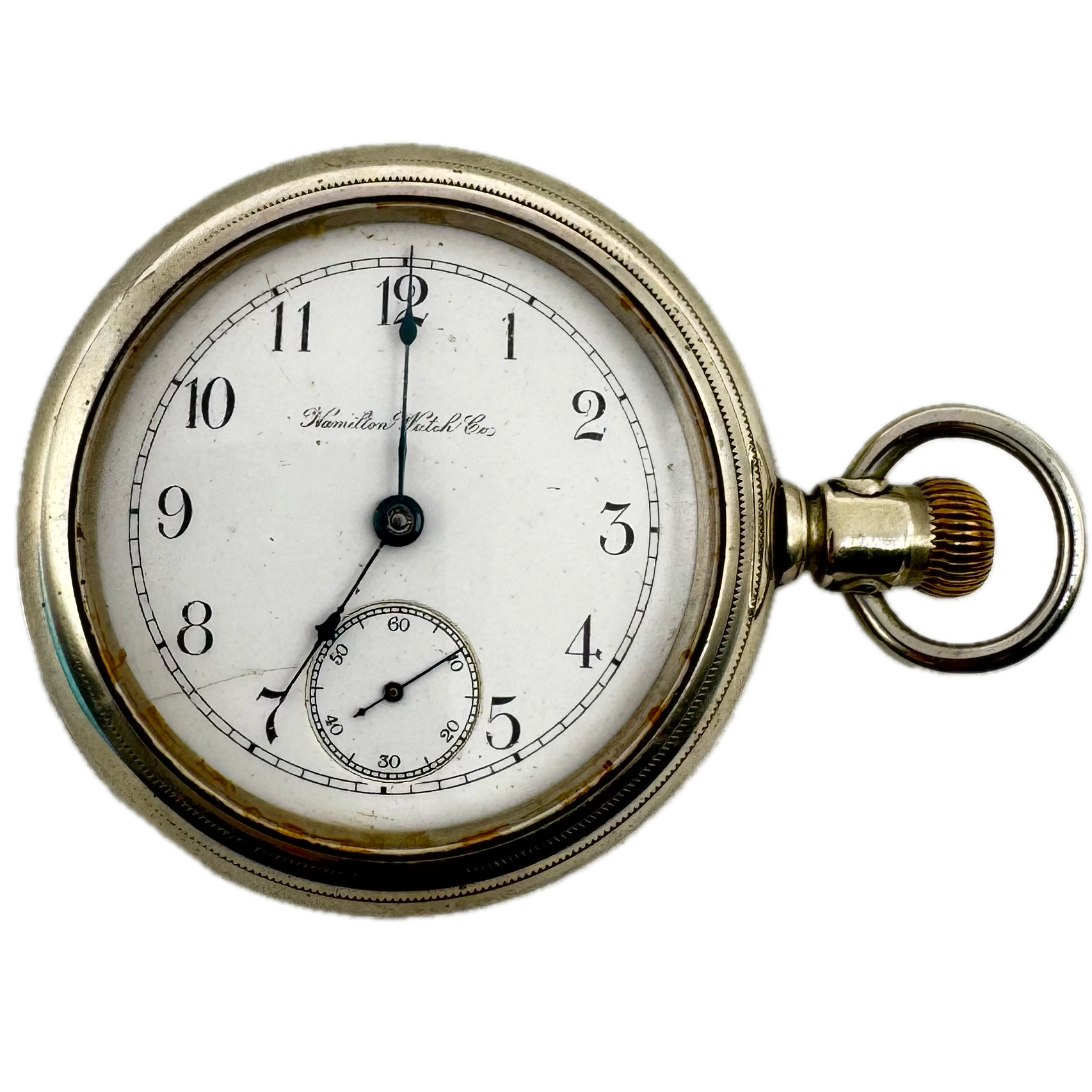 Hamilton Watch Co. Single Sunk 1897