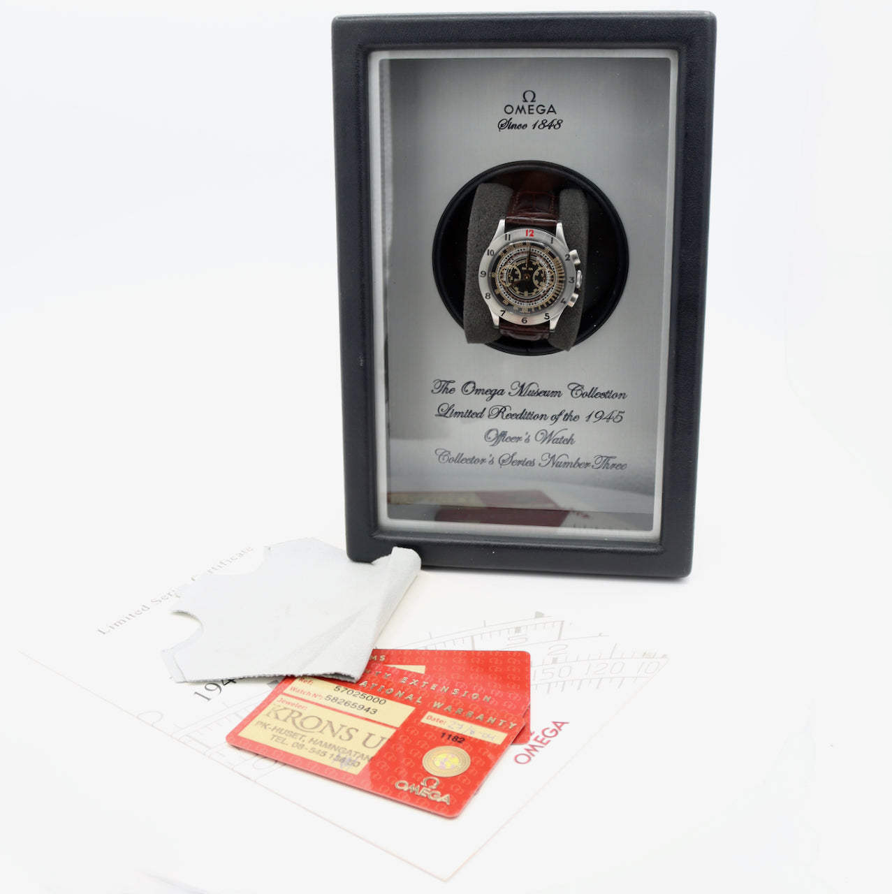 Omega Museum Collection "1945- The Officer's Watch" 5702.50.02 1998