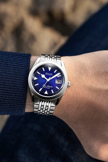 Nivada Grenchen Super Antarctic Blue - 38mm 32076A24