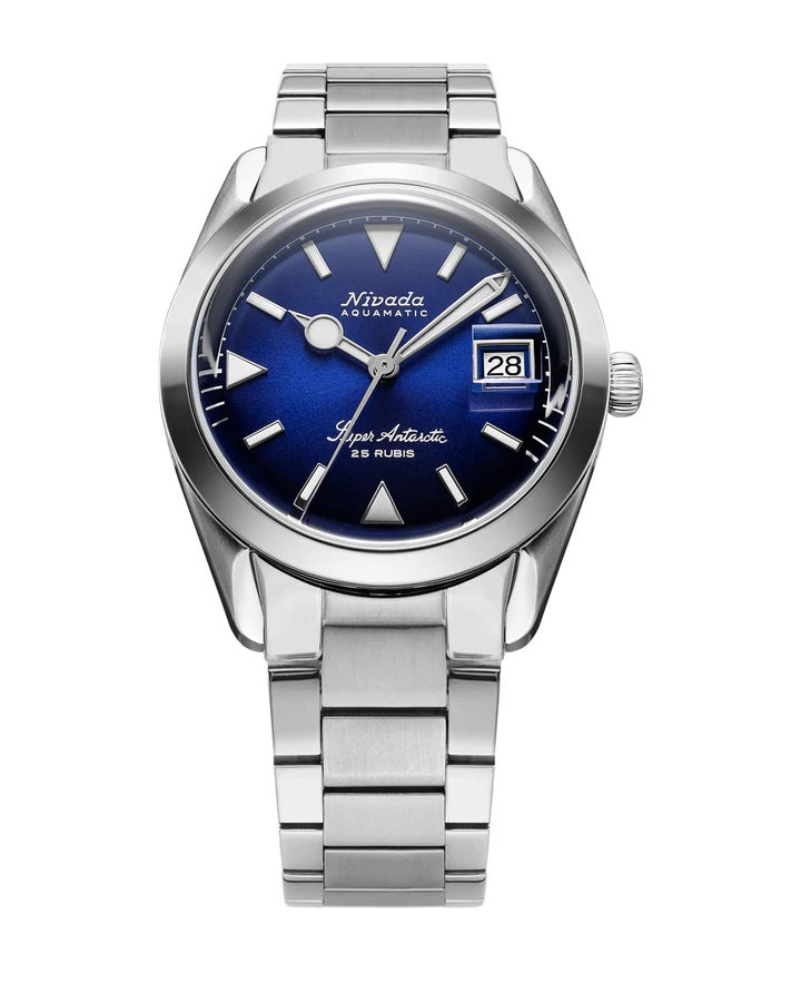 Nivada Grenchen Super Antarctic Blue - 38mm 32076A20