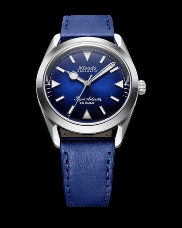 Nivada Grenchen Super Antarctic Blue - 38mm 32075A49