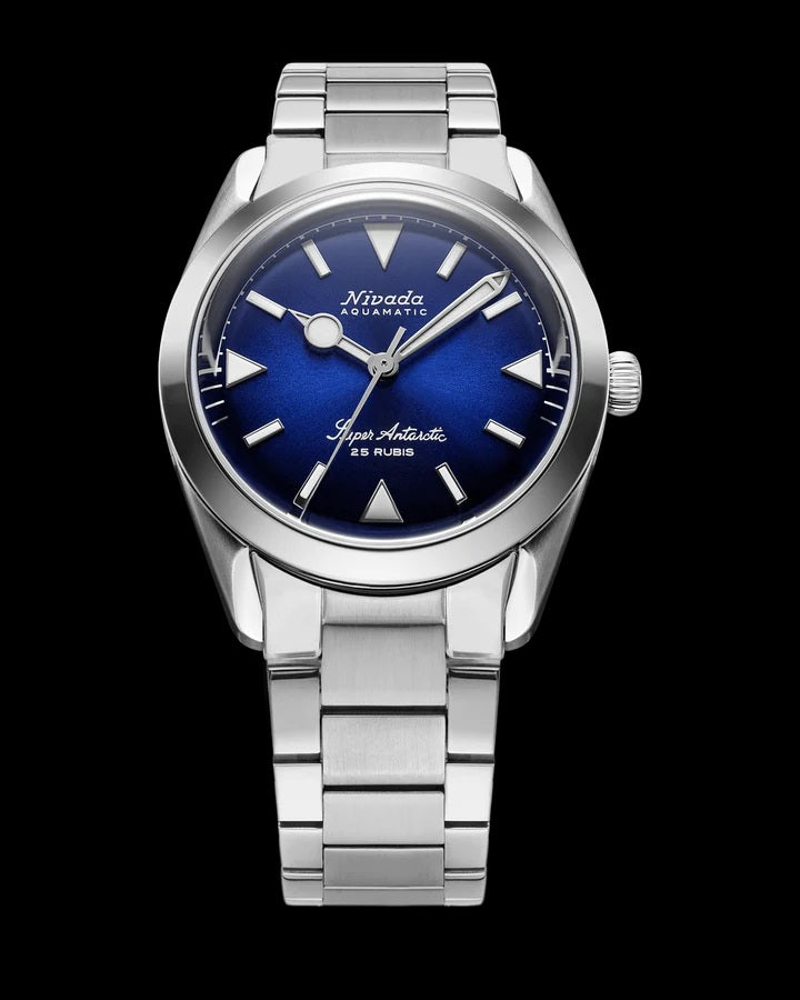 Nivada Grenchen Super Antarctic Blue - 38mm 32075A20