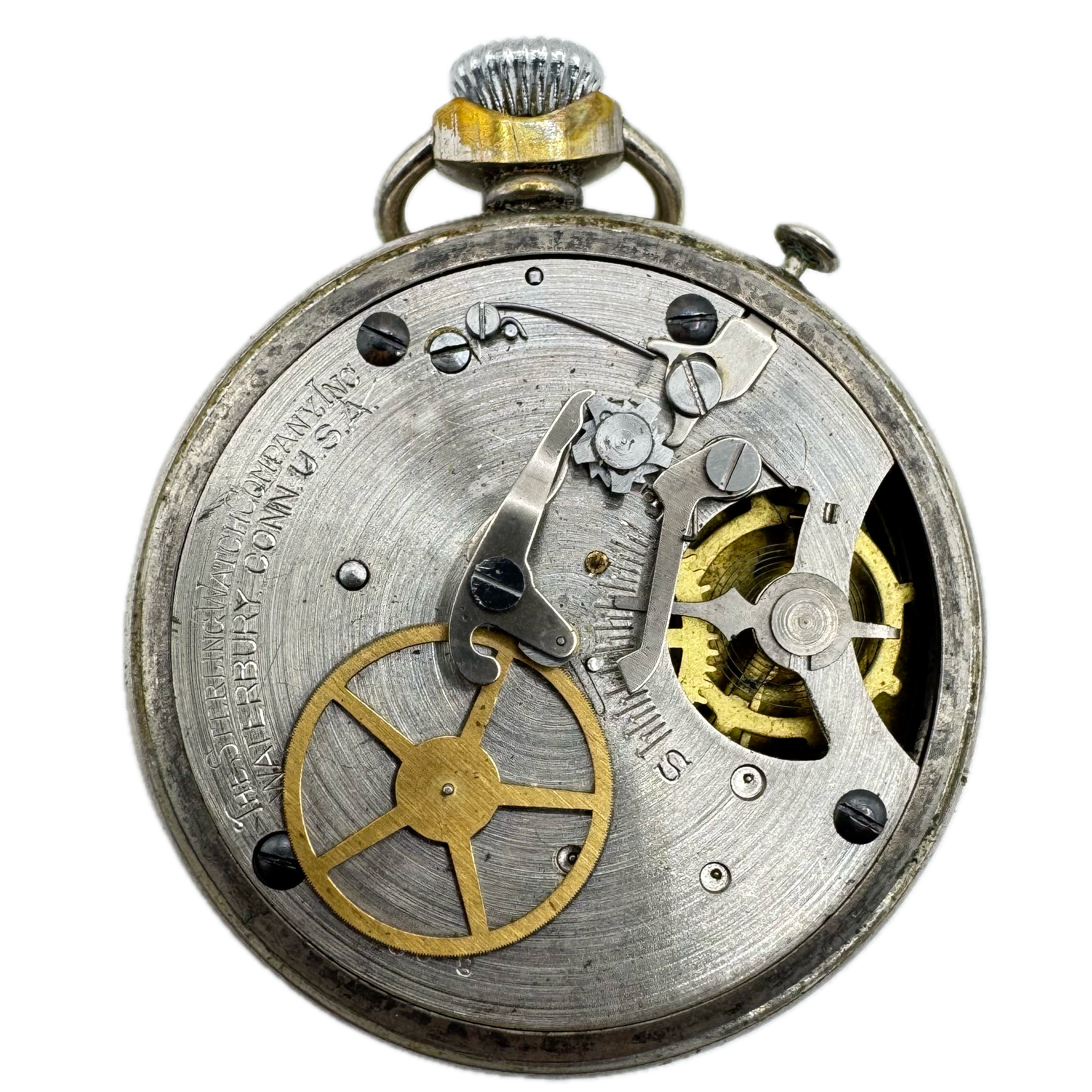 Sterling Watch Co. Pastor Stop Watch Dial