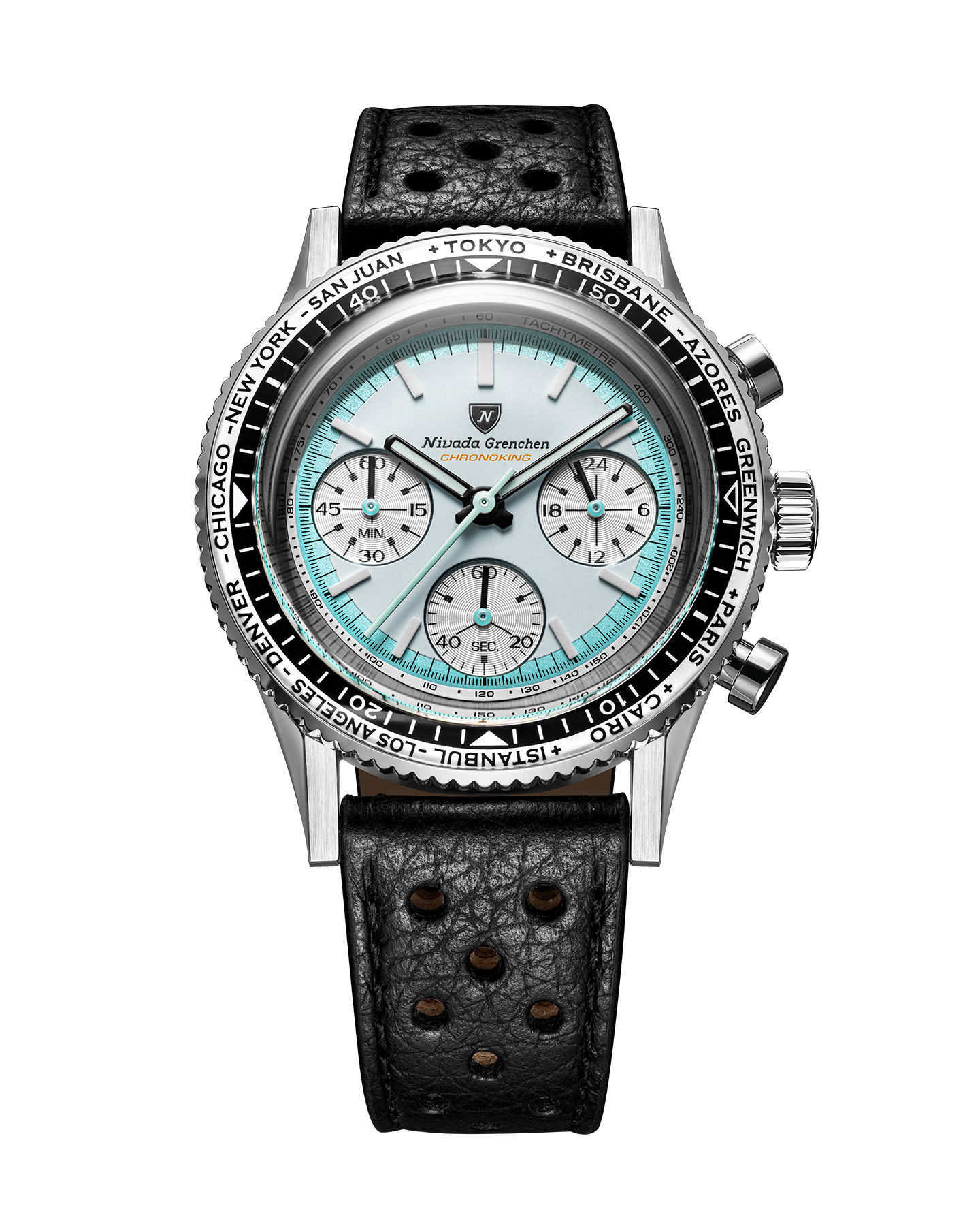 Nivada Grenchen Chronoking Racing Grey 87056Q04