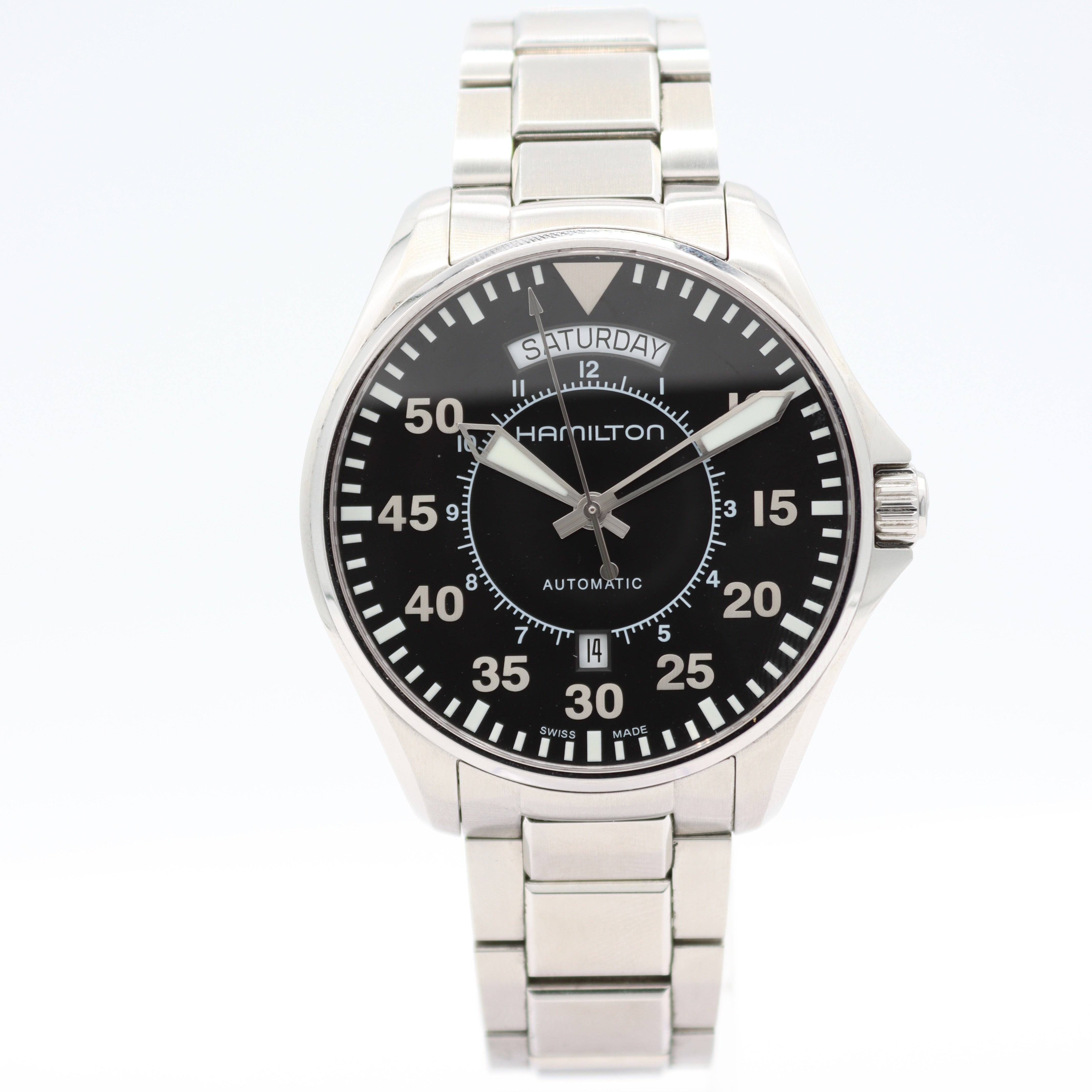 Hamilton Khaki Pilot Day Date H646150 N/A