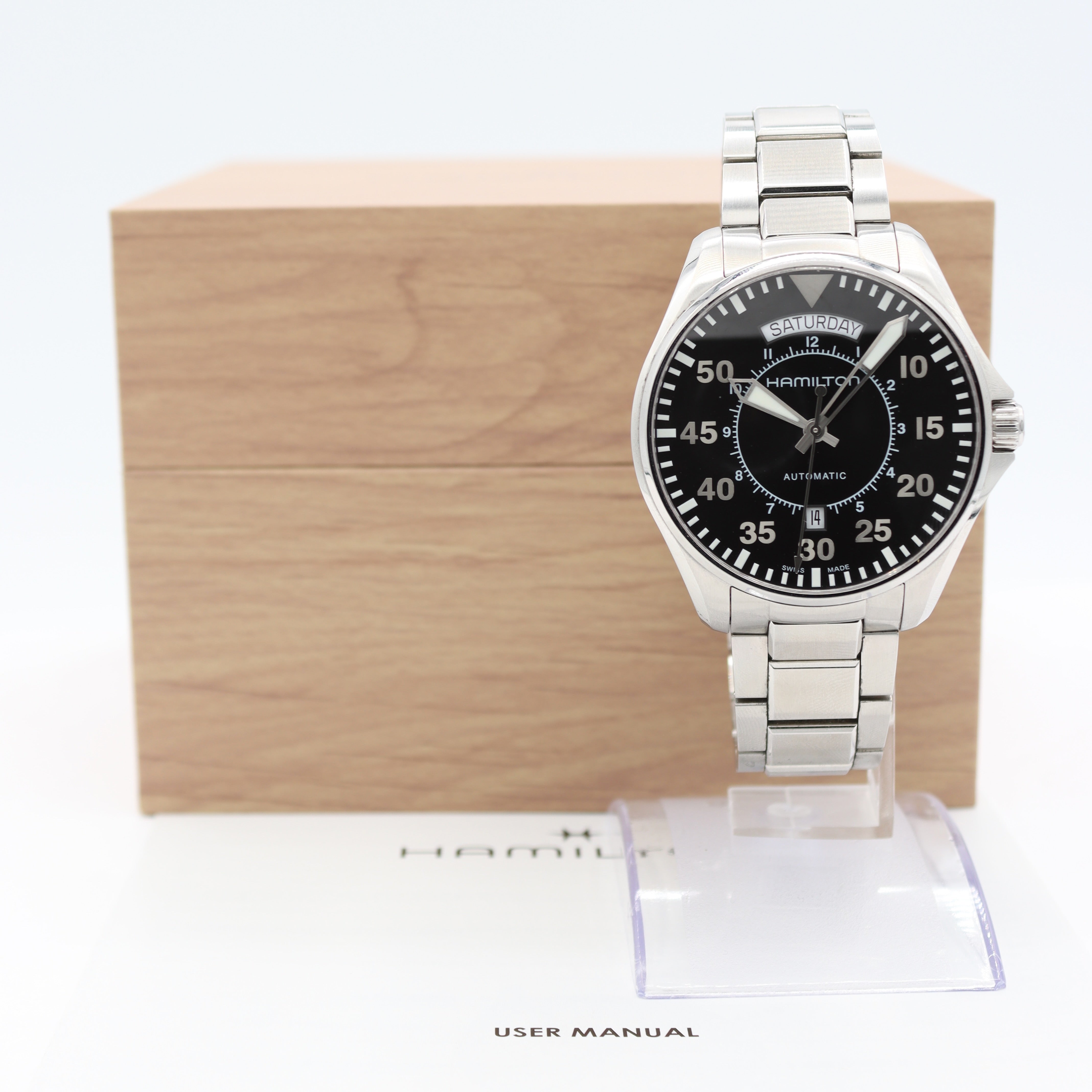 Hamilton Khaki Pilot Day Date H646150 N/A