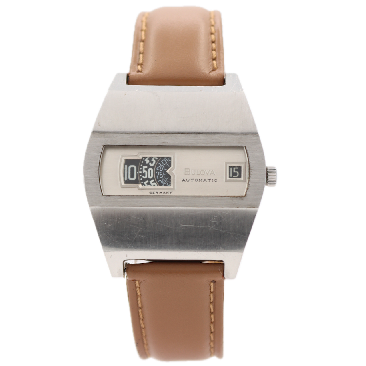 Bulova Jumping Hour 11537-8W 1974