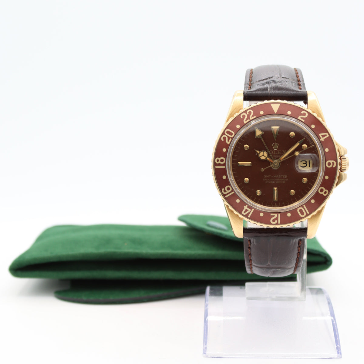 Rolex GMT Master Root Beer 1675/8 1968