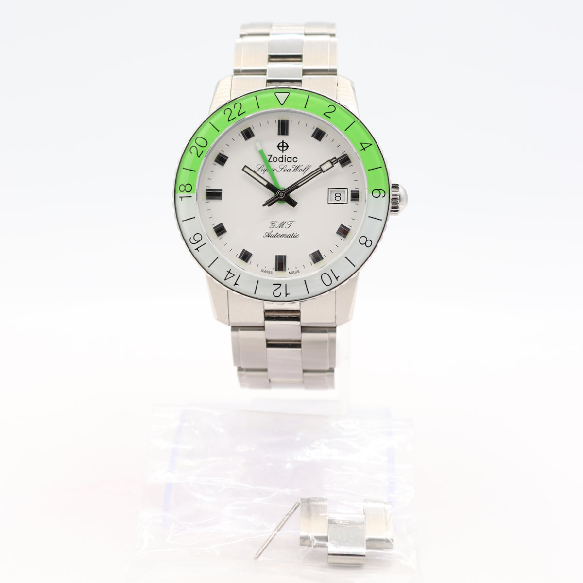 Zodiac Super Sea Wolf GMT Lime Z09411