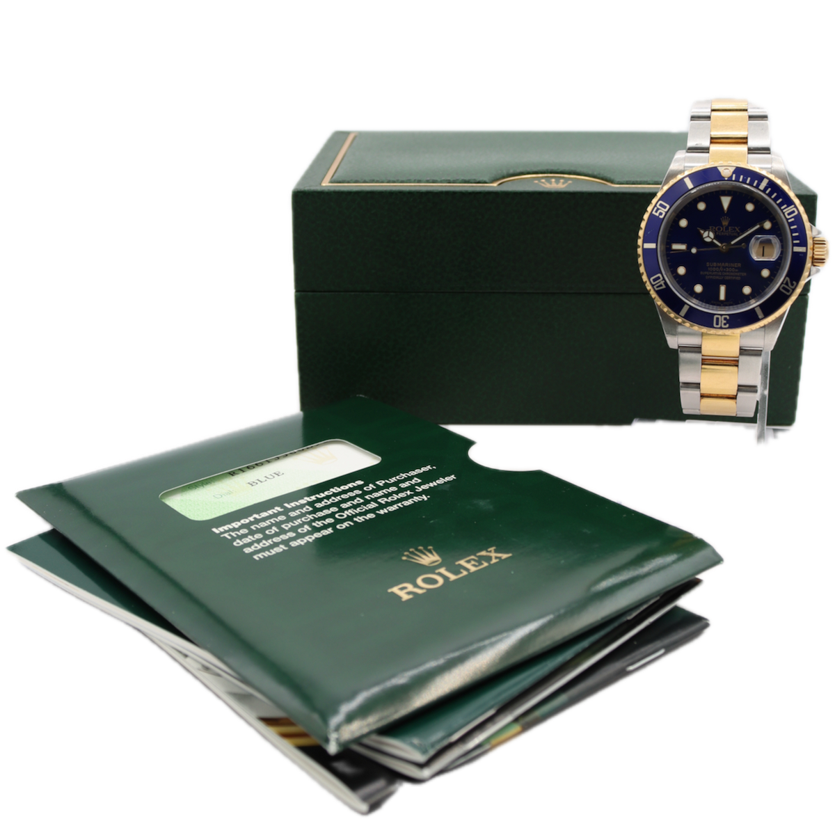 Rolex Rolex Submariner Bluesy 16613LB 2002