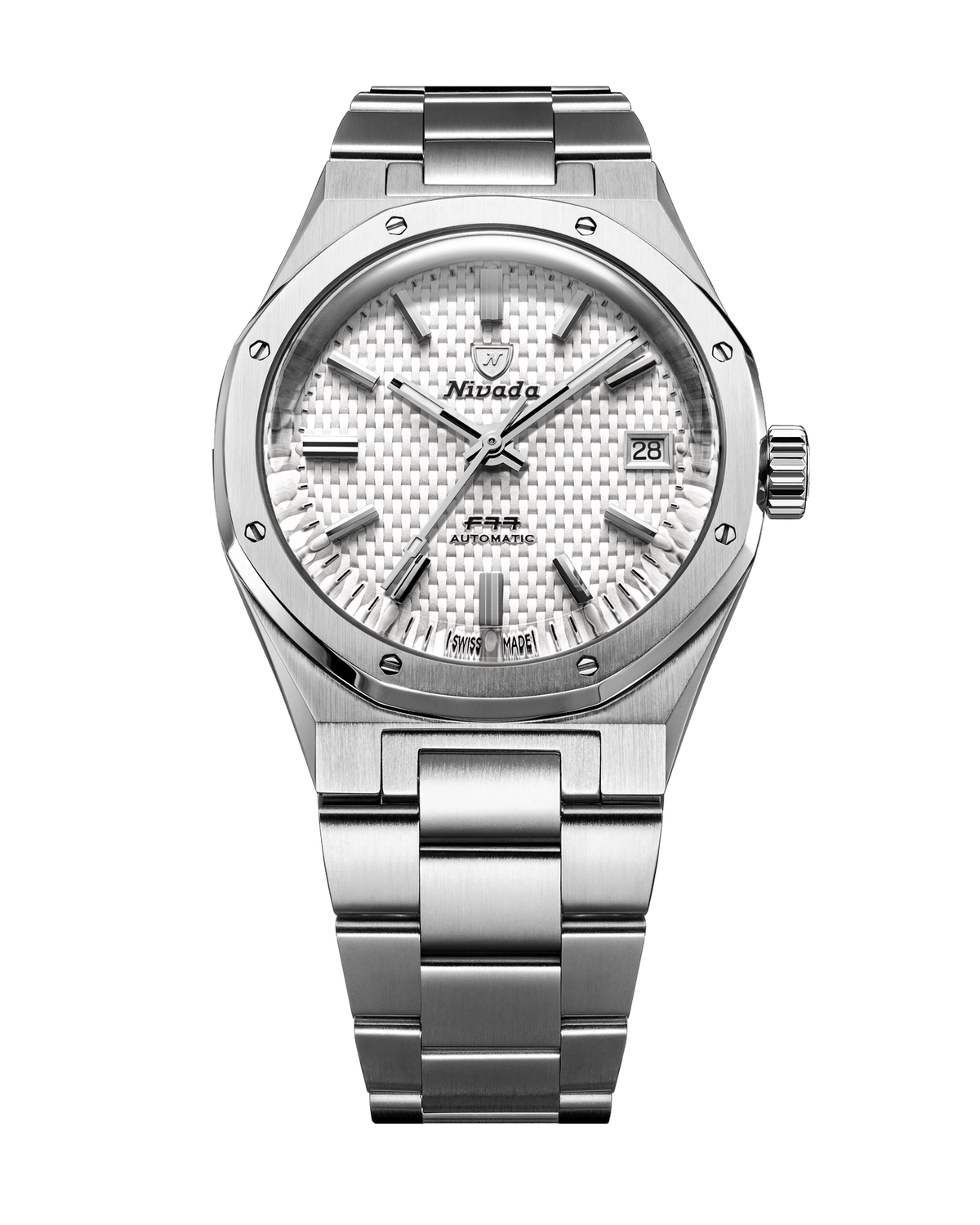 Nivada Grenchen F77 SST White MK2 69014A77
