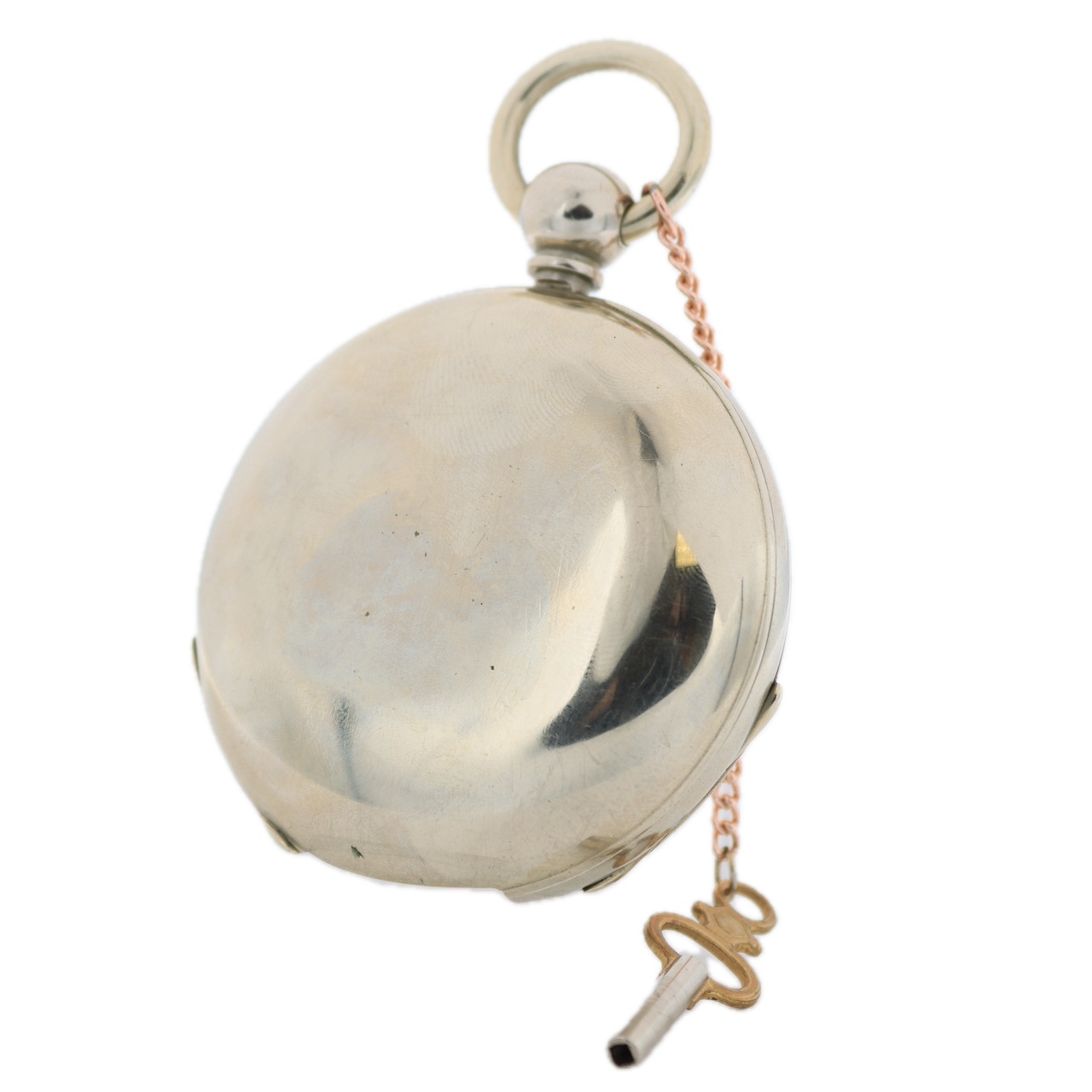 Antique 18s 1880 Illinois E 11 Jewel Key Wind Pocket Watch Columbia Nickel