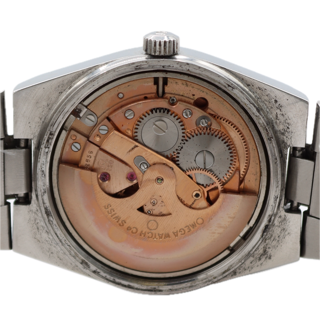 Vintage 34.5mm 1970 Omega 166.0142 Day Date Men's Automatic Wristwatch 750