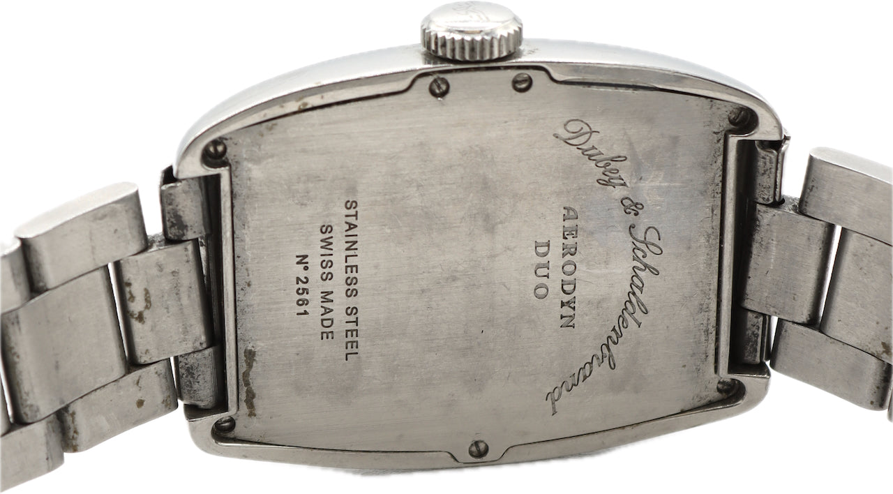 Dubey & Schaldenbrand 2581 Aerodyn Duo Dual Time Men's Automatic Wristwatch