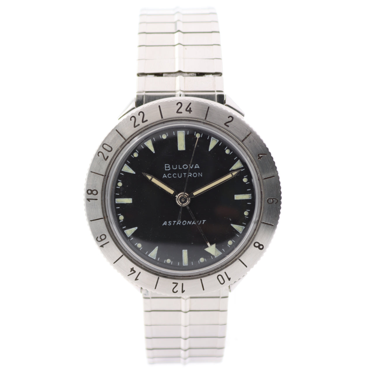Vintage Bulova Accutron Astronaut GMT