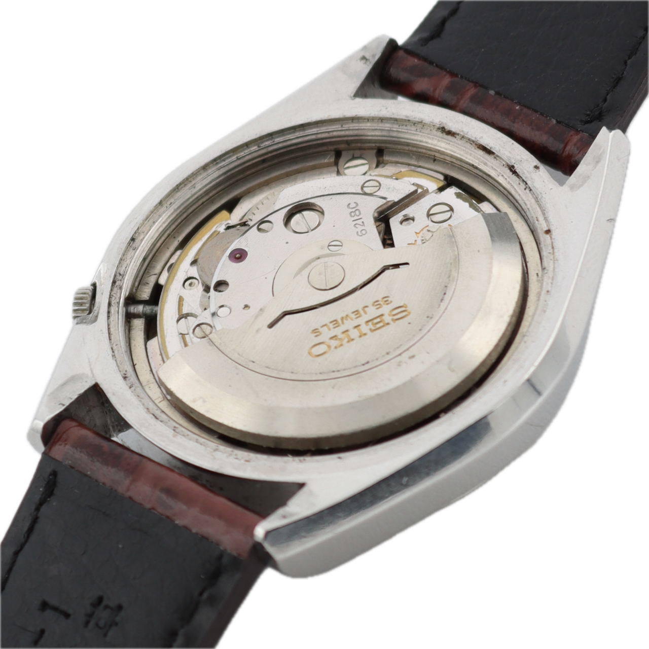 Vintage Seiko 6218-8950 Seikomatic "Weekdater" Men's Automatic Wristwatch Steel