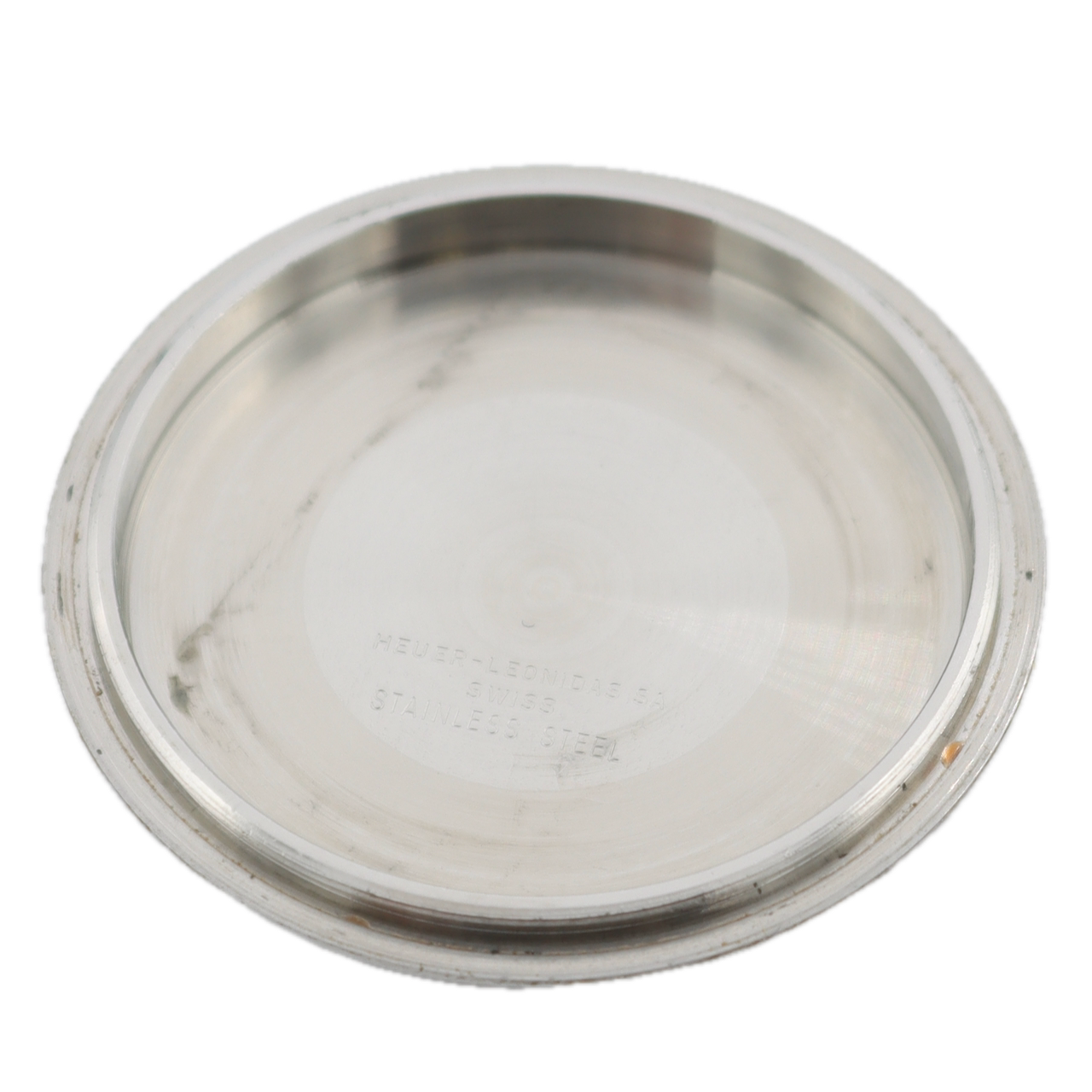 Vintage Heuer 11630 Autavia "Orange Boy" Silver Men's Wristwatch Calibre 12