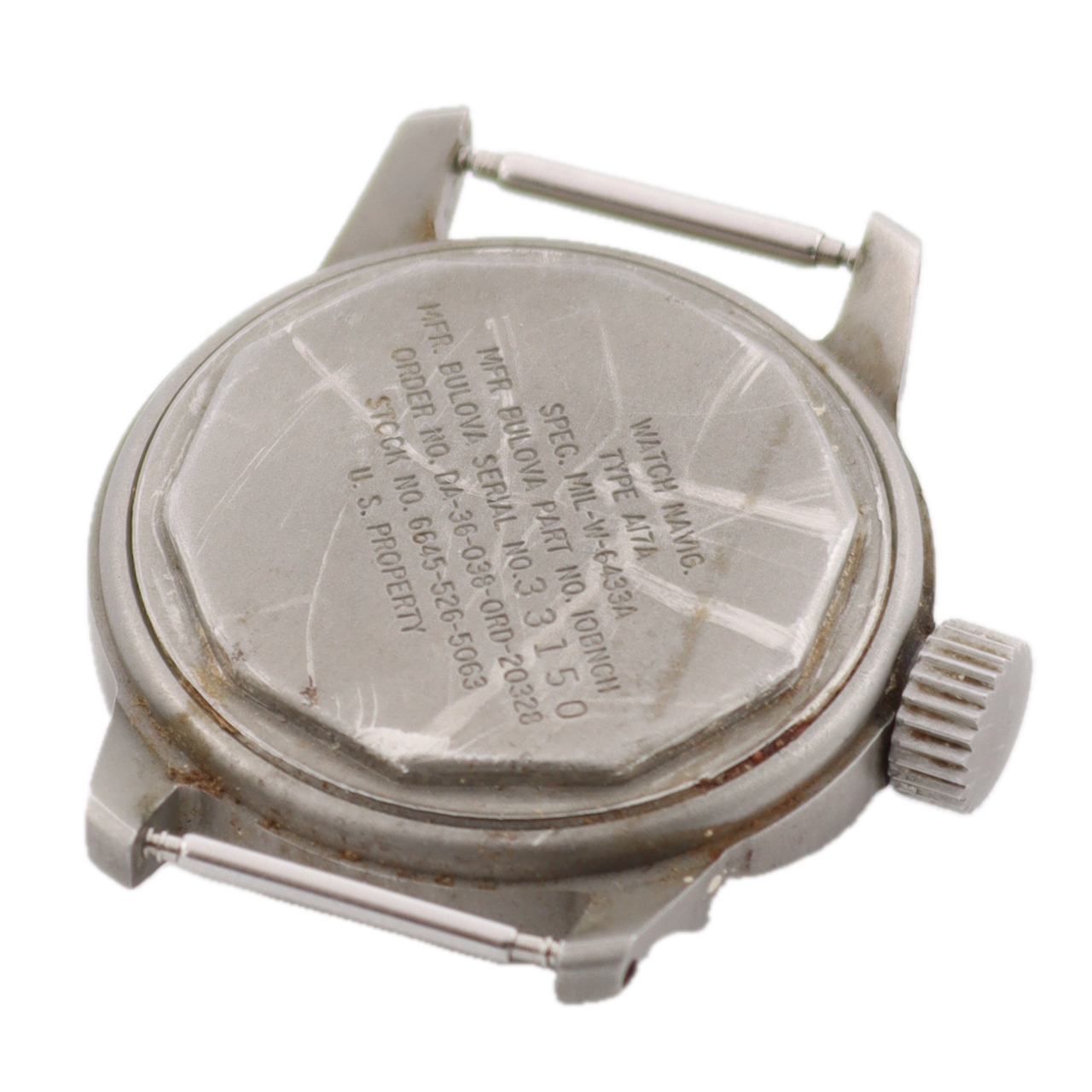 Vintage Bulova Military A17A MIL-W-6433A
