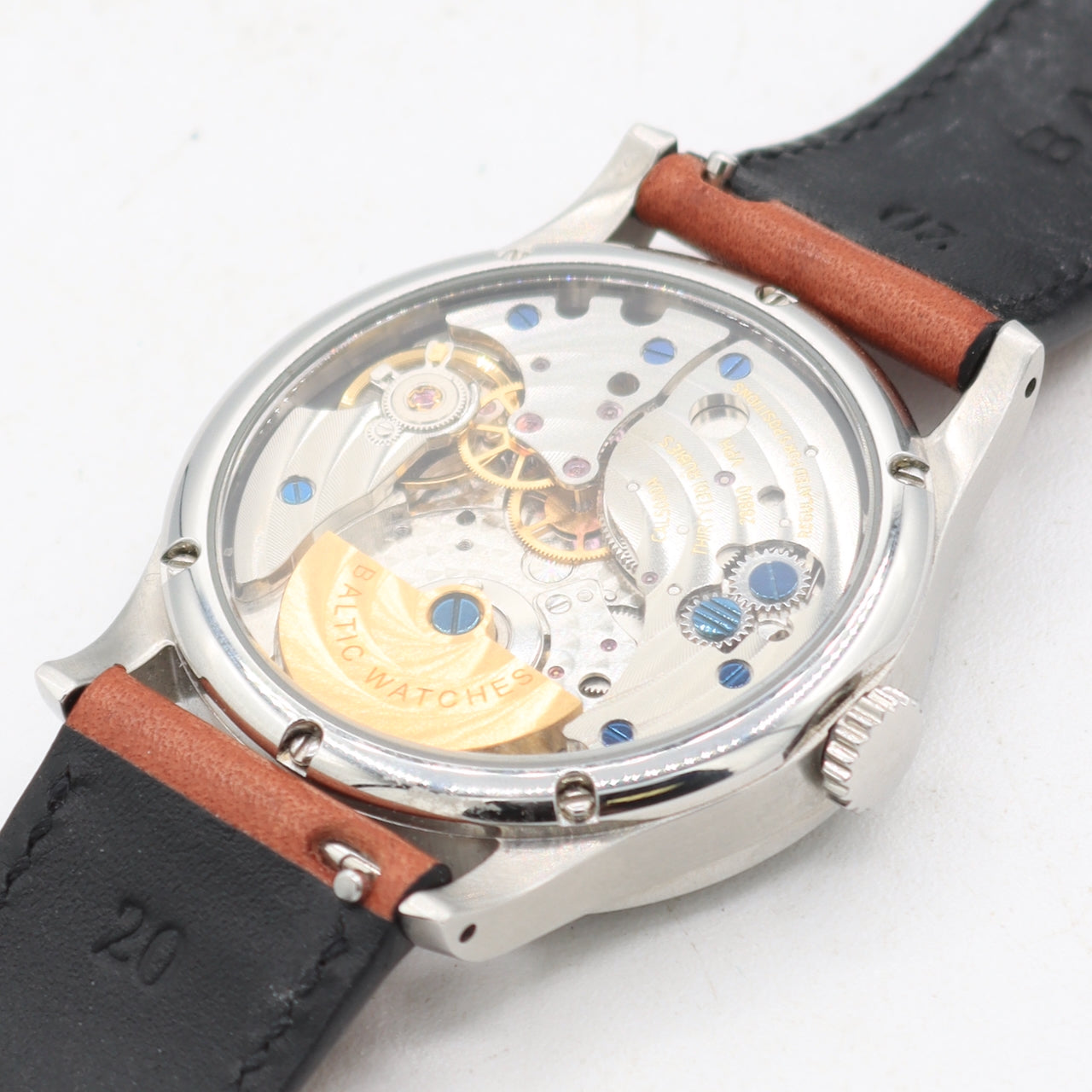 36mm Baltic MR Classic Blue 30 Jewel Men's Automatic Wristwatch 5000A France