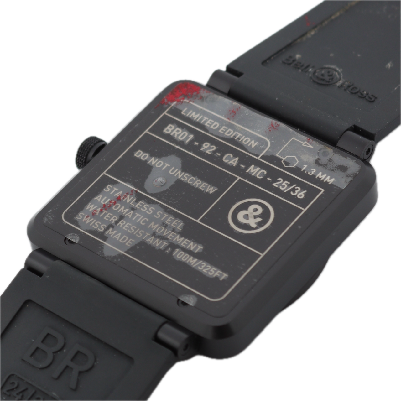 46mm 2011 Bell & Ross BR01-92-CA-MC Casino Roulette 21j Men's Wristwatch