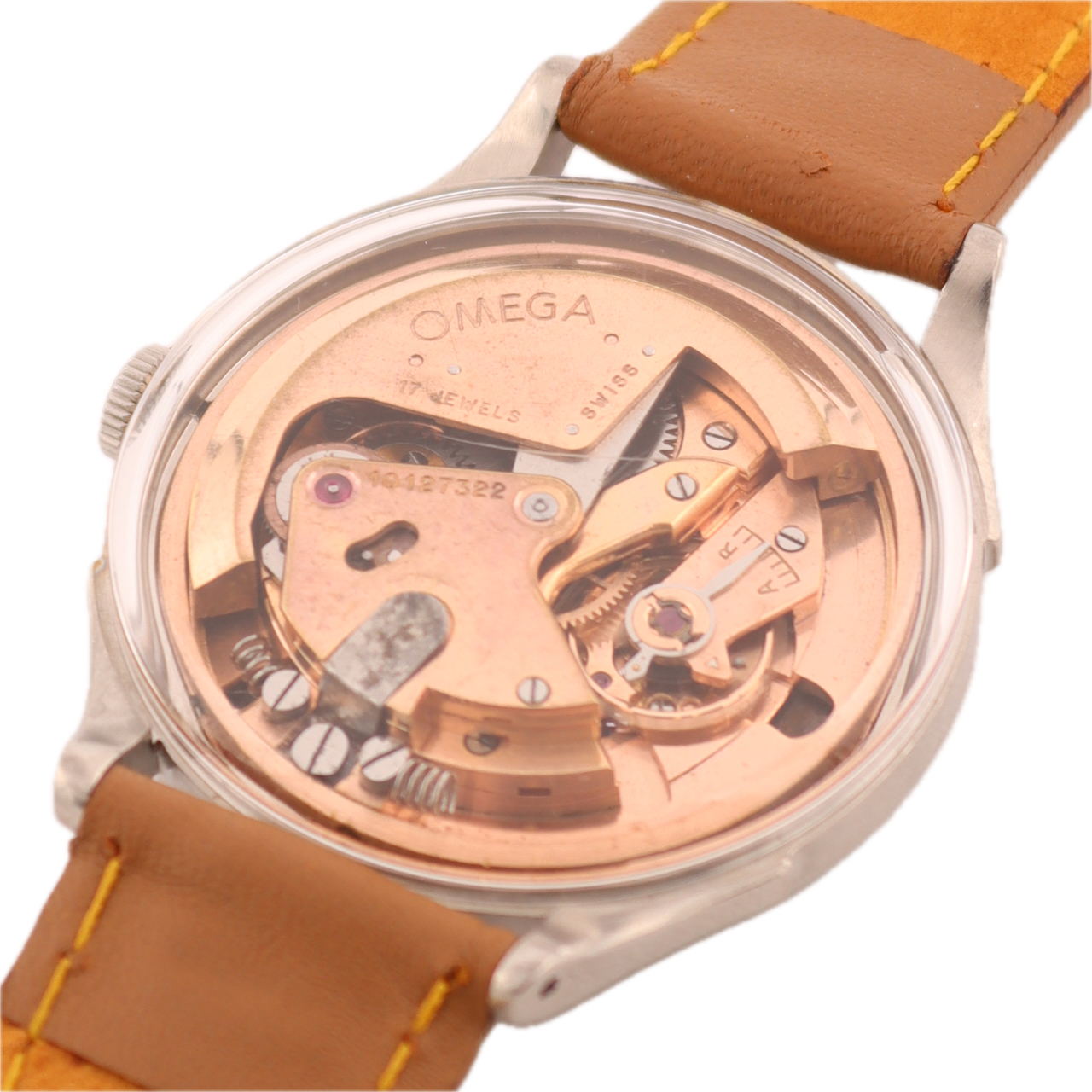 Vintage Omega Galm Bale Modified Case Back