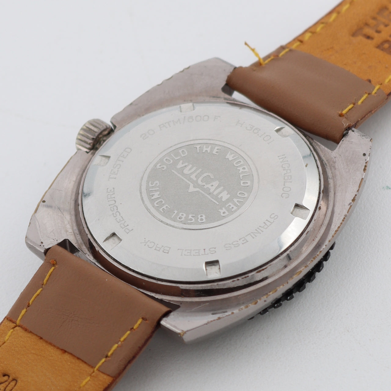 Vulcain Diver Men's Mechanical Wristwatch A.Schild/Standard 1302/03 Swiss Steel