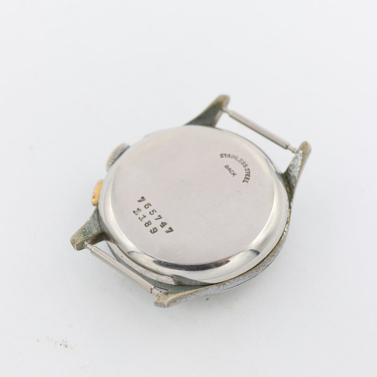 Vintage 34mm Delmark Men's Mechanical Chronograph Wristwatch Venus 188 Swiss