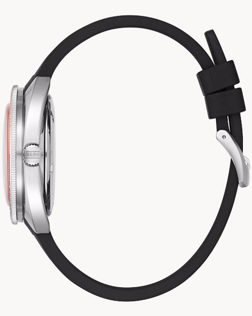 41mm Bulova 96B350 Oceanographer Orange Men's Automatic Wristwatch Devil Diver