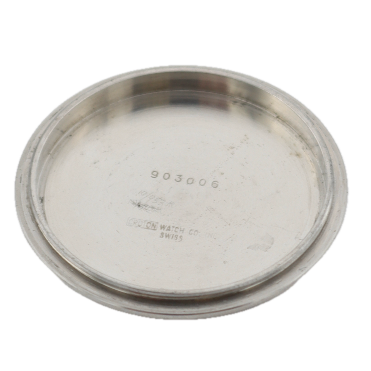 Vintage Croton Chronomaster Aviator Sea Diver Men's Chronograph Wristwatch Steel