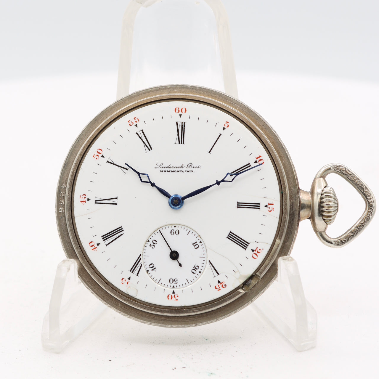 Antique 16s 1908 Illinois Engraved 11 Jewel Hunter Pocket Watch 172 Getty USA