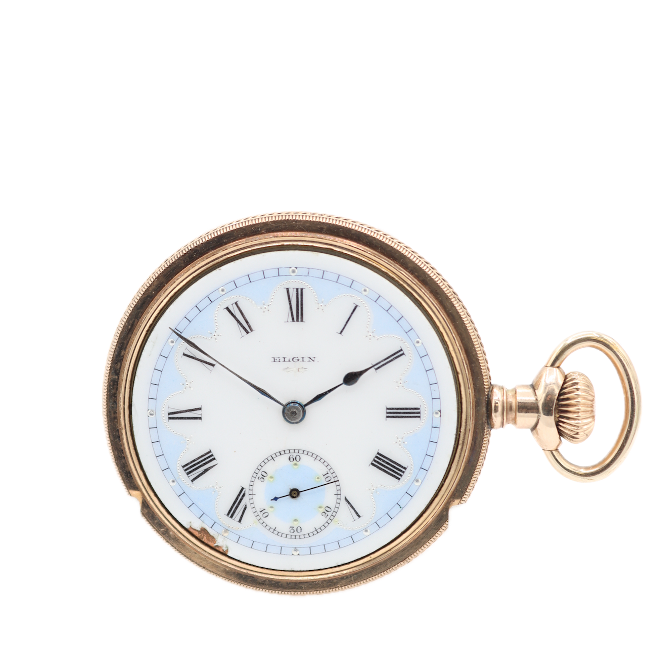 Antique 16s 1902 Elgin Multi-Color 15 Jewel Pocket Watch 257 Gold Filled