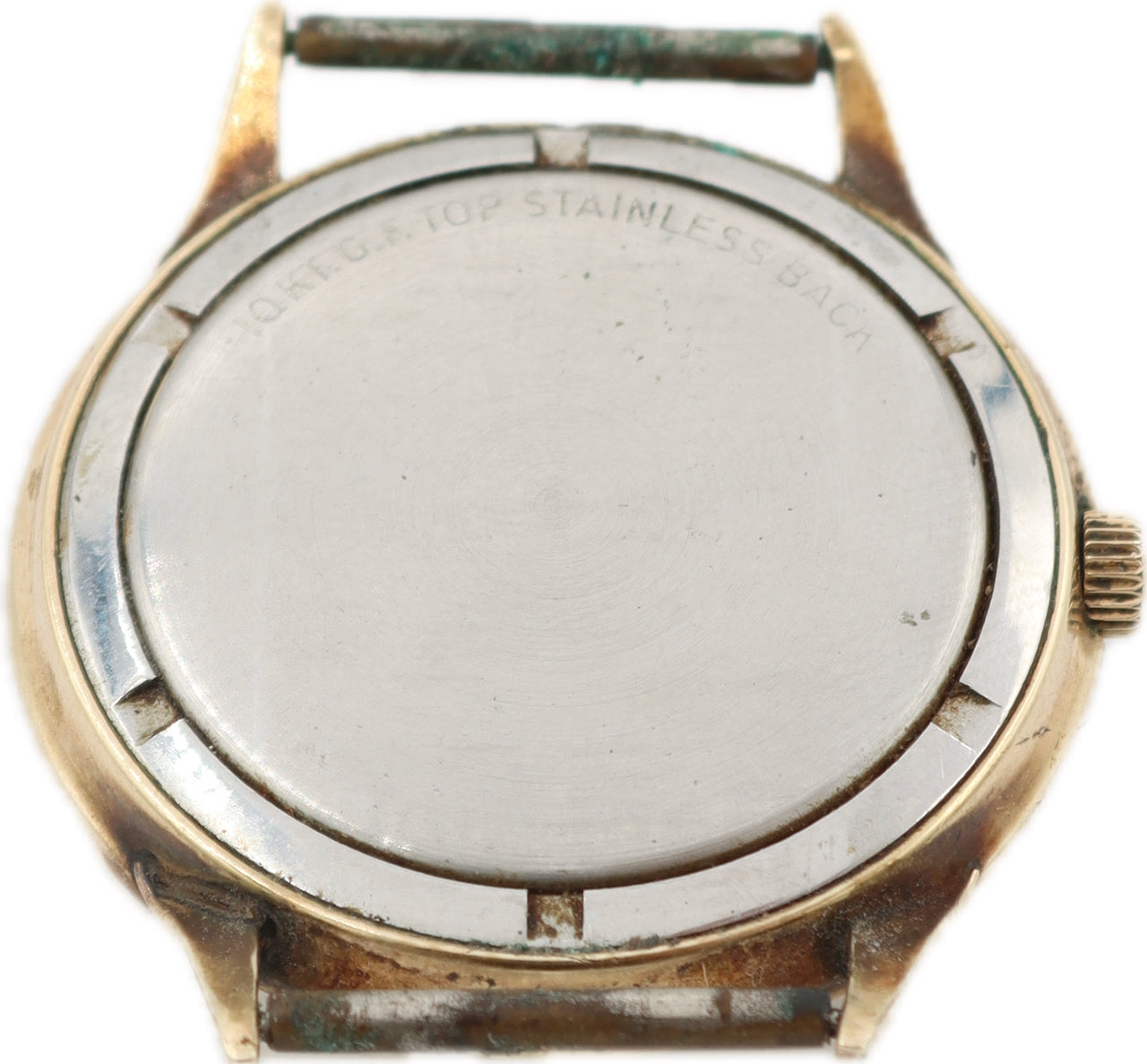 Vintage 34mm Wittnauer 200-212 Men's Mechanical Wristwatch 11WS6 Swiss 10k GF