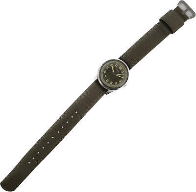 Vintage Eterna Military 17 Jewel Men Bumper Automatic Wristwatch 833 Swiss Steel