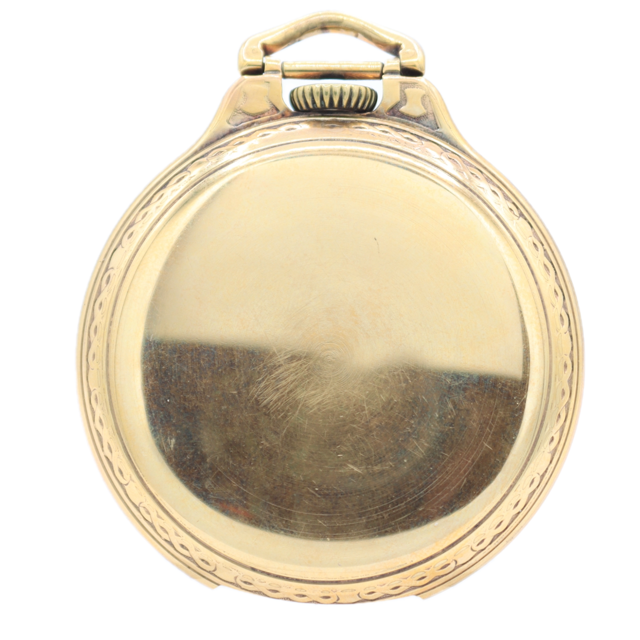 Antique 16s Hamilton Bar Over Crown Canadian Dial Railroad Pocket Watch 992B