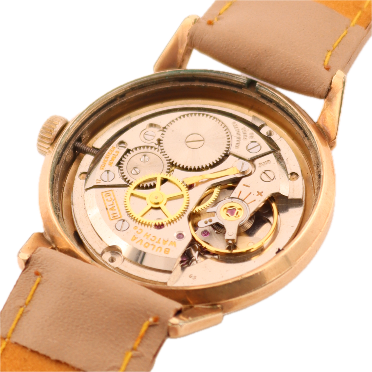 Vintage Bulova Silver Sunburst