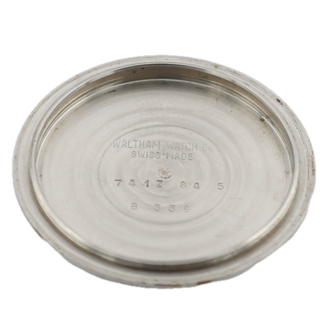 Vintage Waltham B339 Diver Style Men's Automatic Wristwatch Font 90-5 Steel Runs