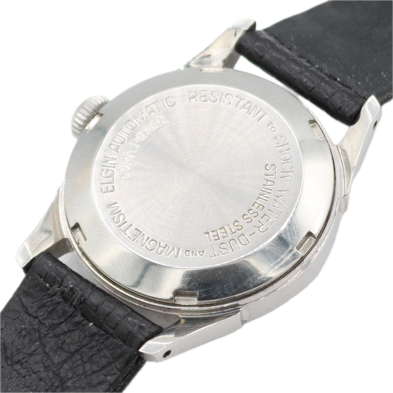Vintage Elgin 6805 Nautilus 17 Jewel Men's Automatic Wristwatch 643 Swiss Steel