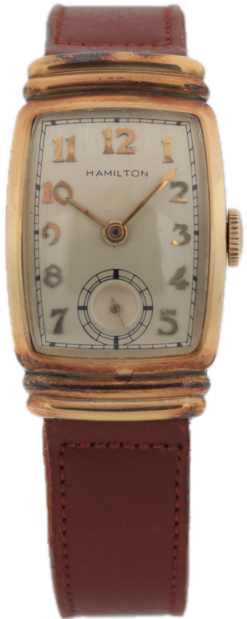 Vintage Hamilton Emerson Men's Mechanical Wristwatch 982 USA 10k GF