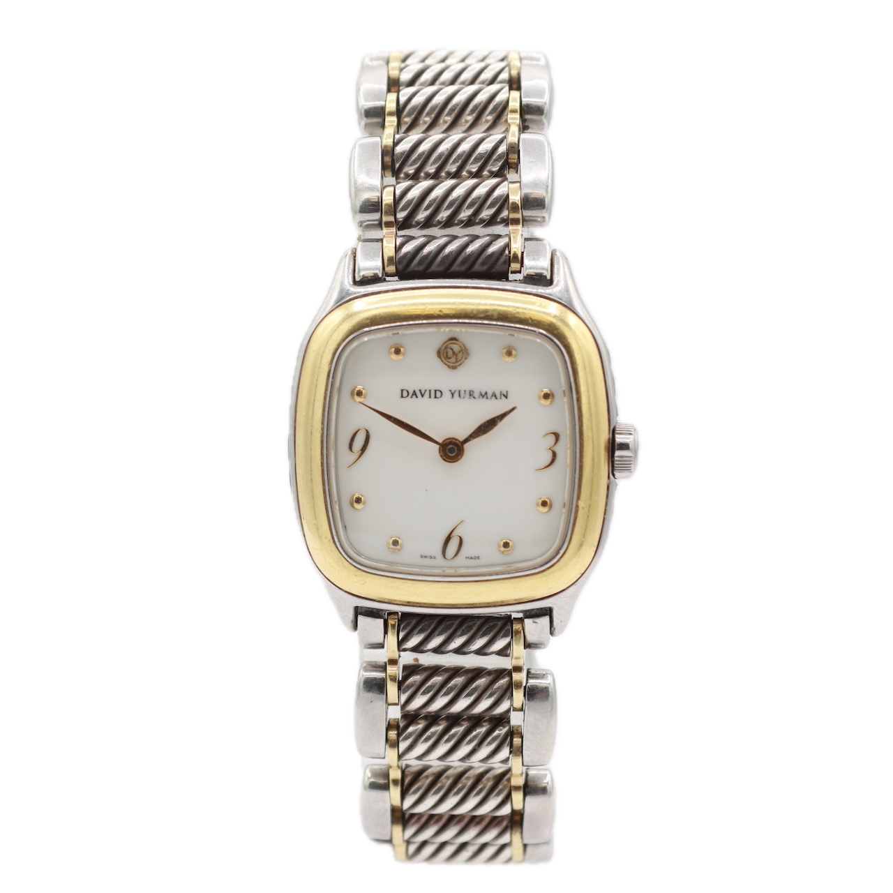 Vintage David Yurman T304-XSS8 Thoroughbred Men's Quartz Wristwatch Swiss