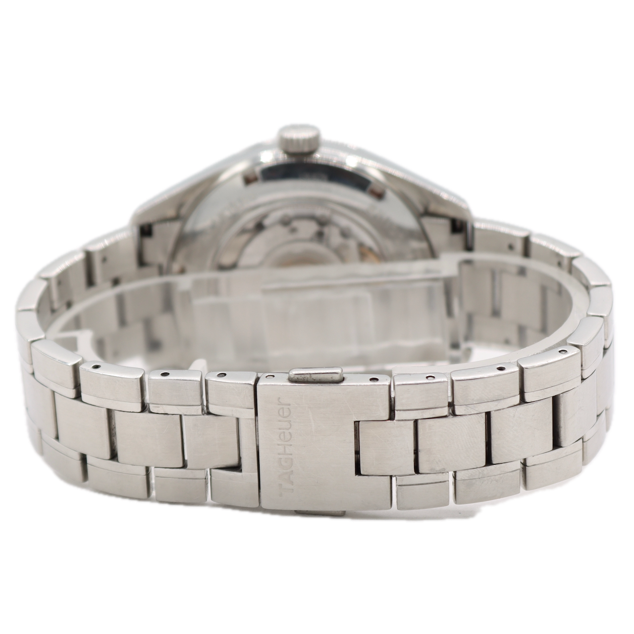 38mm Tag Heuer WV2115.BA0787 Carrera Twin-Time Men's Automatic Wristwatch Steel