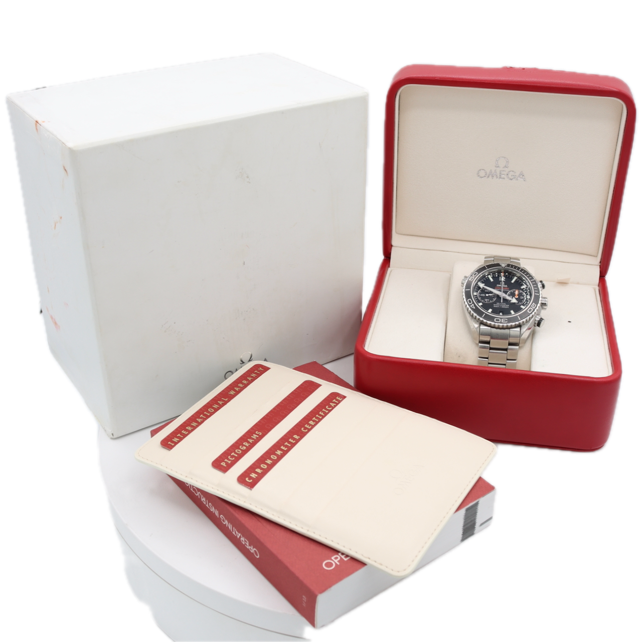 Omega 232.30.46.51.01.001 Planet Ocean 600 Men's Automatic Wristwatch Steel